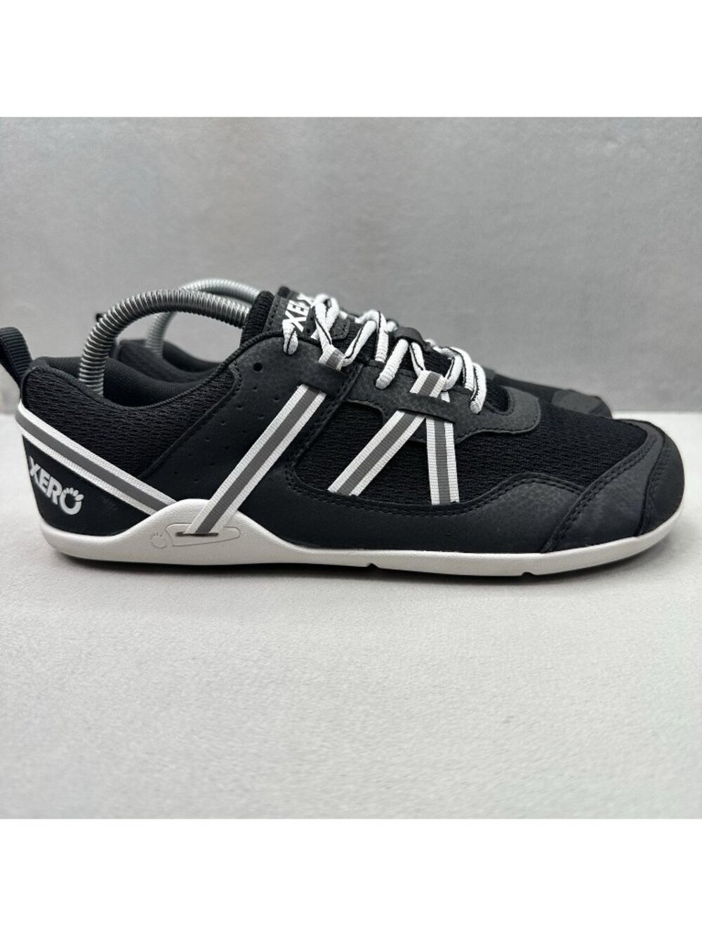 Xero Prio Womens Size 9.5 Shoes Black Mesh Running Fitness Minimalist Training